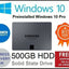 Upgrade Your Laptop to SSD Drive Options 480GB 500GB 960GB 2TB 2000GB 2.5 SSD Hard Drives Windows 10