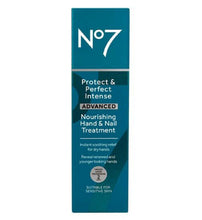 Load image into Gallery viewer, No7 Protect &amp; Perfect Intense Advanced Nourishing Hand &amp; Nail Treatment - 75ml
