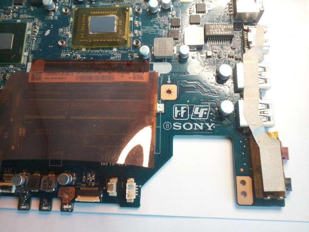 SONY VAIO SVF152C29M SVF1521A2EB 15.6" MOTHERBOARD & CPU DA0HK9MB6D0 REV D