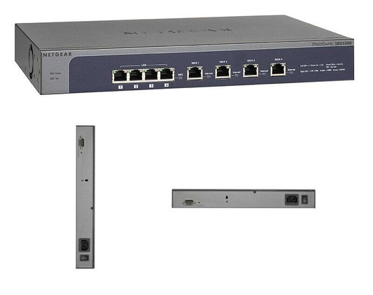 Netgear SRX5308 Prosafe Gigabit Quad WAN SSL VPN Firewall | Boxed Used