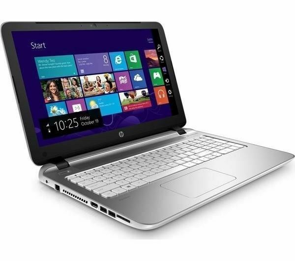 Hp Pavilion 15 / 15-p245sa Inch i3 8GB 256GB SSD Windows10 Laptop Silver/White