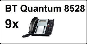 9x Bulk Joblot BT Quantum 8528 Digital Telephone 50006486 Phone + Cables