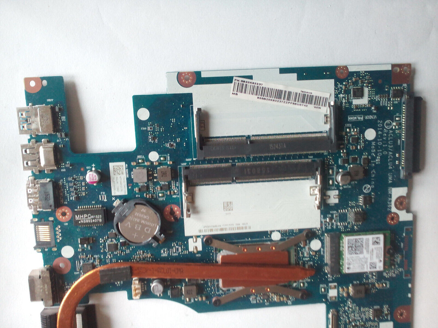 Lenovo G50-80 Intel i3 Motherboard & Intel i3 CPU ACLU3/ACLU4 UMA NM-A362