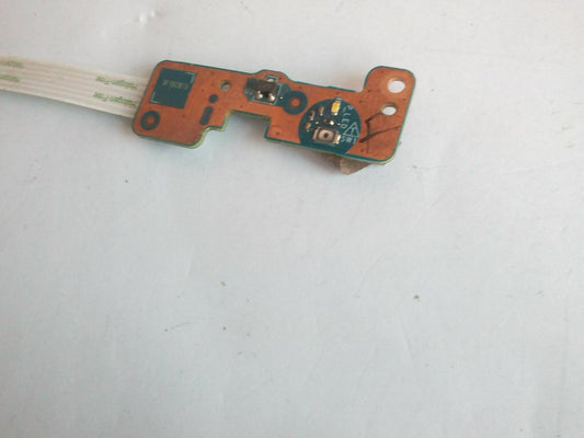 DELL Inspiron 17 5767 17" POWER BUTTON SWITCH BOARD & FLEX RIBBON CABLE LS-D806P