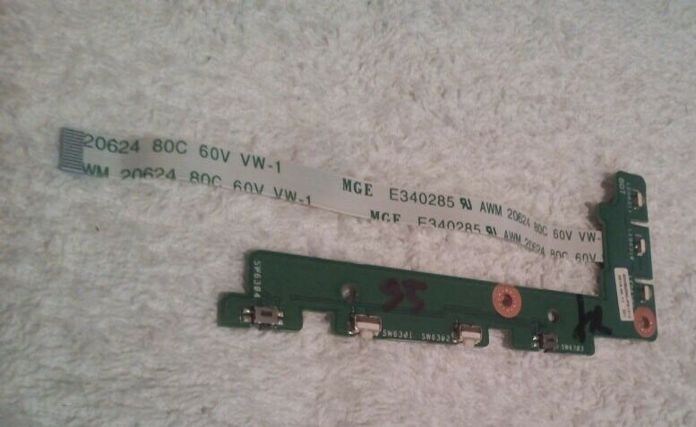 ASUS R554L SERIES Genuine POWER BUTTON BOARD & CABLE 60NB0590-PS1010 aw4320H