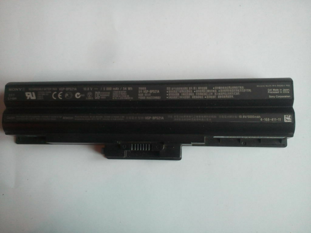 SONY F-SERIES PCG-81312L VPC Genuine Laptop Battery VGP-BPS21A 10.8V 50Wh