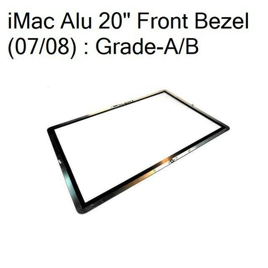 Apple iMac 20 Aluminum A1224 Front LCD Screen Bezel 07/08 Grade-B/C / 922-8514