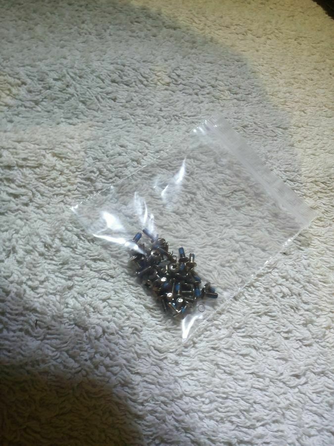 Sony Vaio VPCCW1 PCG-61111M Laptop COMPLETE SCREWS SET / MBOARD KEYBOAD,