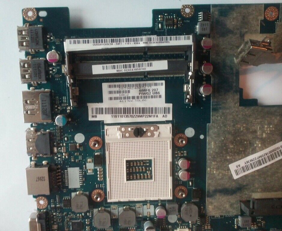 LENOVO G570 15.6" Motherboard (Intel) Working / LA-675AP