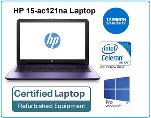 HP 15-ac121na 15.6" 3825U 1.90GHz 8GB RAM 1TB Webcam HDMI Slim Laptop