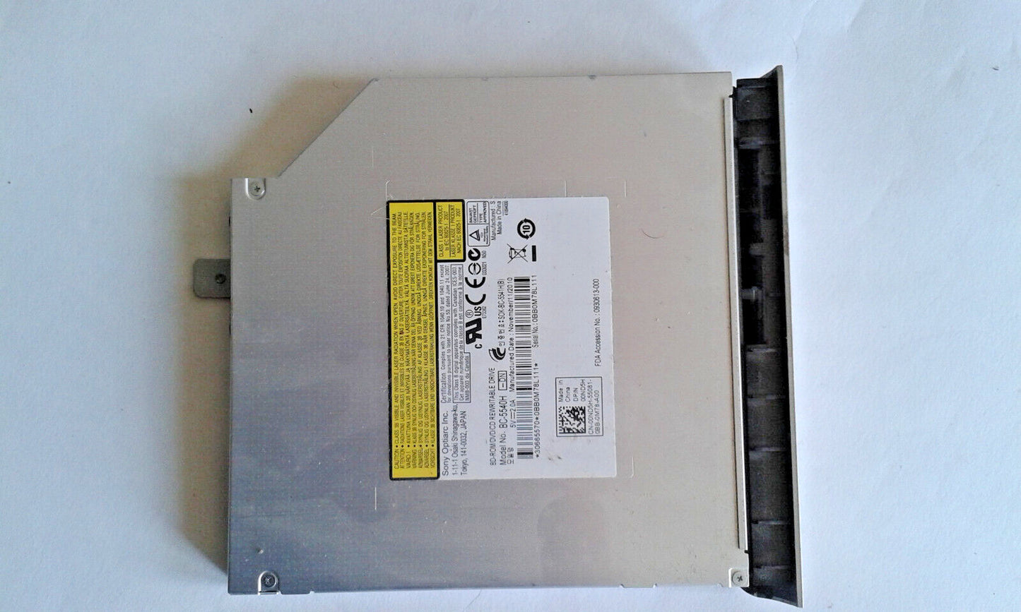 DELL XPS 15 L501X L502X DVD  Optical DVD±RW DRIVE DVD Writer