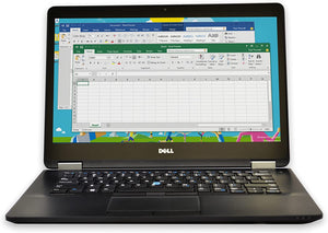 Dell Latitude 7470 14.1" i7-6600U 2.60GHz 8GB 256GB SSD Business Laptop w10 Pro