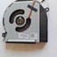 Dell XPS 15 L501X L502X CPU cooling fan with part number 0W3M3P, displaying the back of the fan with wires and the brand logo.