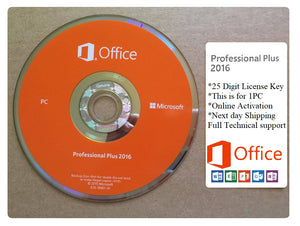 MS Office Professional Plus 2016. 1 PC 32/64bit ( DVD & License Card ) | GMA501466010