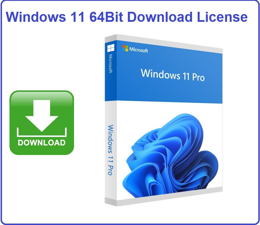 Download Microsoft Windows Pro 11 64 bit 1 License