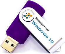 Load image into Gallery viewer, PC LAPTOP RECOVERY FOR WINDOWS 10 USB HOME &amp; PROFESSIONAL 64 BIT REINSTALL OR REPAIR
