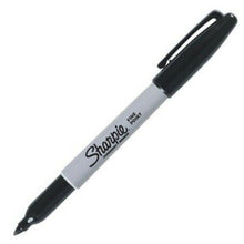 Load image into Gallery viewer, 1x BRAND NEW BLACK SHARPIE FINE TIP PERMANENT MARKER QUICK DRYING PEN
