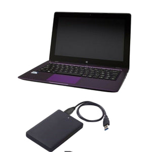 Advent Tacto Touchscreen 11.6” 1.60ghz 500gb 4gb w10 Laptop + Free 1tb Backup