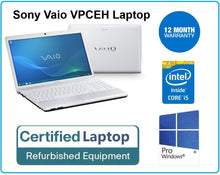 Load image into Gallery viewer, Sony Vaio VPCEH 15.6&quot; i5-2450M 2.50GHz 4GB 640GB Webcam HDMI Laptop
