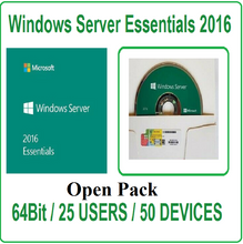 Load image into Gallery viewer, MS Windows Server 2016 Essentials 64Bit DVD &amp; COA OEM ( Open ) | G6S-00148
