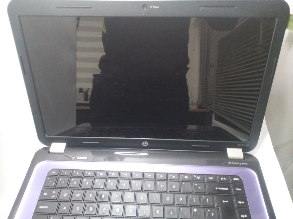 Cheap hp Pavilion G6 Purple 15.6" Inte 2.0GHz, 4GB 25GB W10 PRO WEBCAM, HDMI Laptop