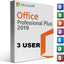 Microsoft Office Professional Plus 2019 3x Small Family Pack 32/64 Bit ( Digital License Download ) 269-17076